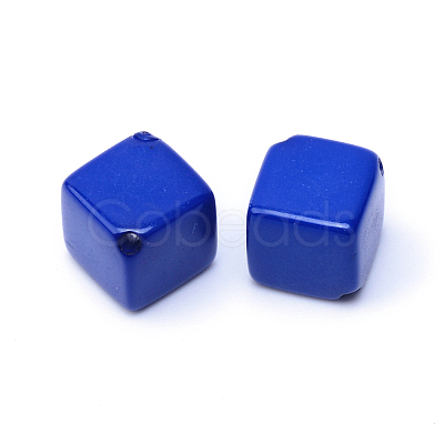 Opaque Acrylic Beads SACR-R712-7-1