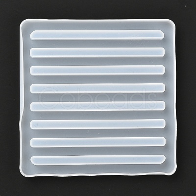 Square Silicone Cup Mat Molds DIY-I065-03-1