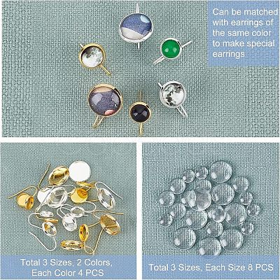 DIY Dangle Earring Making Kits DIY-UN0002-63-1