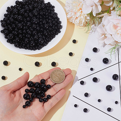 900Pcs Opaque Acrylic Beads MACR-SP0002-35B-1
