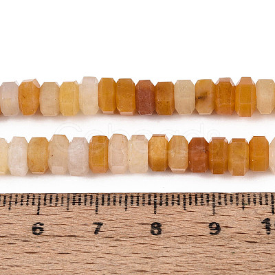 Natural Topaz Jade Beads Strands G-N357-14A-13-1