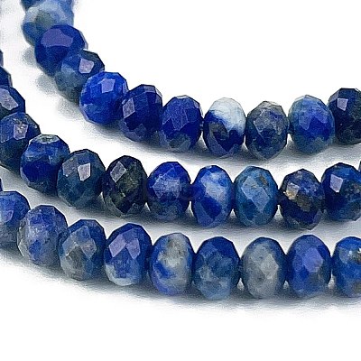 Natural Lapis Lazuli Beads Strands G-L587-B03-02-1