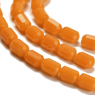 Opaque Glass Beads Strands GLAA-G112-04L-1