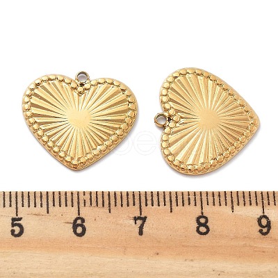 PVD Vacuum Plating 304 Stainless Steel Pendants STAS-R130-44G-1
