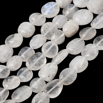 Grade A Natural Rainbow Moonstone Beads Strands LS-GG-CBADF20-B12-B-1