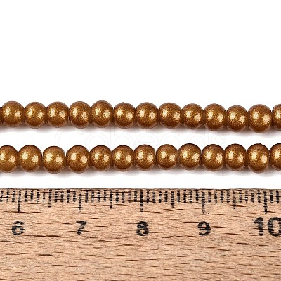 Baking Paint Glass Pearl Beads Strands DGLA-ZX001-05A-17-1