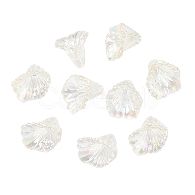 Transparent Acrylic Bead Caps OACR-G054-03-M-1