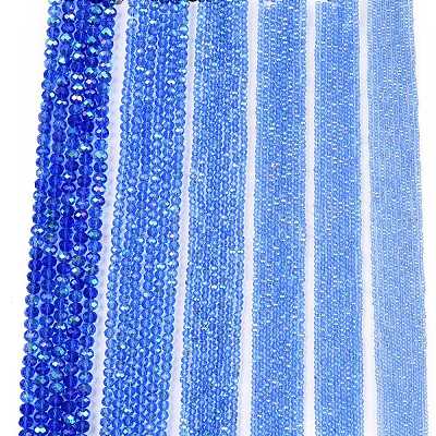 Electroplate Glass Beads Strands LS-EGLA-A044-T3mm-L14-1