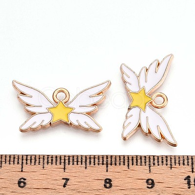 Alloy Enamel Pendants ENAM-N056-438-1