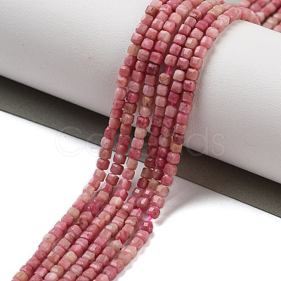 Natural Rhodonite Beads Strands G-H042-B43-01-1
