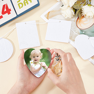 Felt Heat Transfer Printing Perfume Pieces Set DIY-WH0215-04C-1