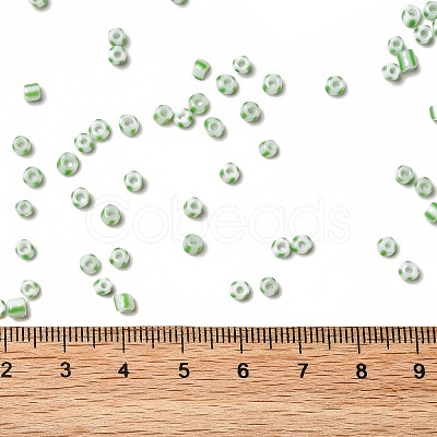 6/0 Opaque Colours Seep Glass Seed Beads SEED-F003-04A-06-1