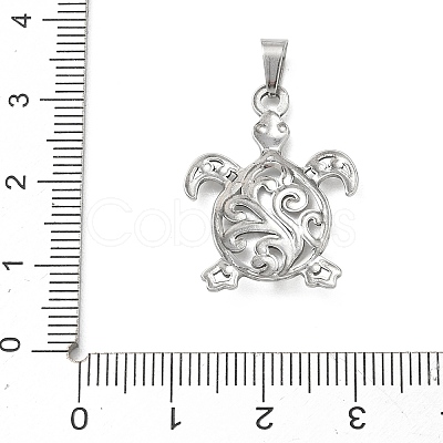 304 Stainless Steel Pendants STAS-B141-04C-P-1