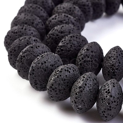 Natural Lava Rock Beads Strands G-I220-17B-02-1