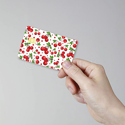 Rectangle PVC Plastic Waterproof Card Stickers DIY-WH0432-106-1
