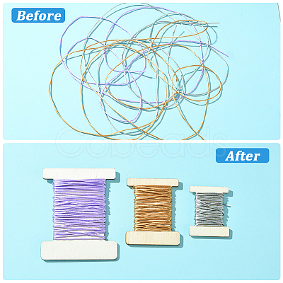 60Pcs 3 Styles Unfinished Wood Cutouts for Craft Supplies DIY-SC0031-11A-1