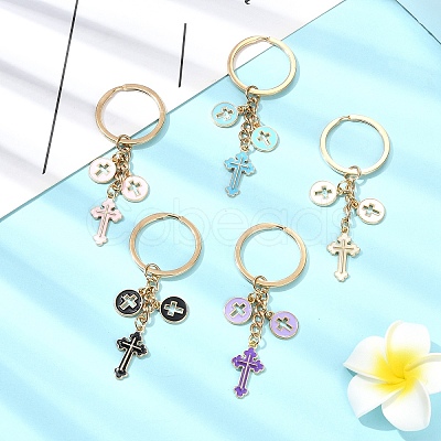 Alloy Enamel Keychain KEYC-YW00165-01-1