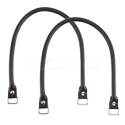 2Pcs Cowhide Leather Bag Handle FIND-PH0009-87B-1