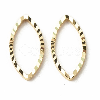 Brass Linking Rings KK-F831-016A-G-RS-1