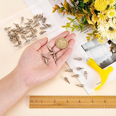 51Pcs 2 Styles Track Shoes DIY Accessories DIY-GF0005-10-1