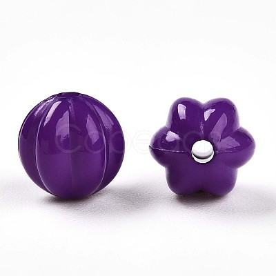 Opaque Acrylic Bead SACR-T017-07E-1