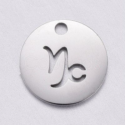 Non-Tarnish 304 Stainless Steel Charms LS-STAS-F246-01H-1