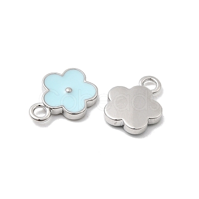 Brass Enamel Pendants KK-A277-02P-02-1