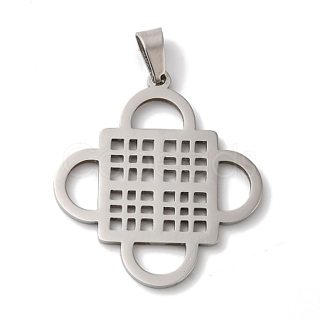 Non-Tarnish 304 Stainless Steel Pendants LS-STAS-U010-22P-1