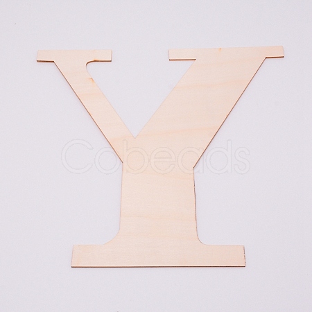 Unfinished Wood Shape WOOD-WH0109-01Y-1