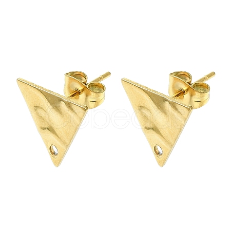 304 Stainless Steel Stud Earring Findings STAS-L024-003G-02-1