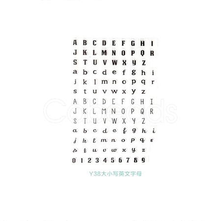 Silicone Stamps DIY-WH0014-Y38-1