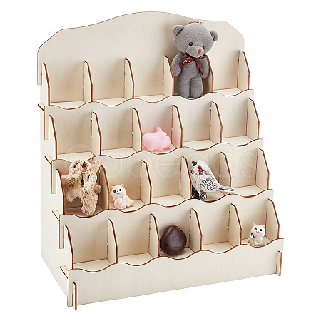 Wood Model Toy Display Holder ODIS-WH0030-107-1