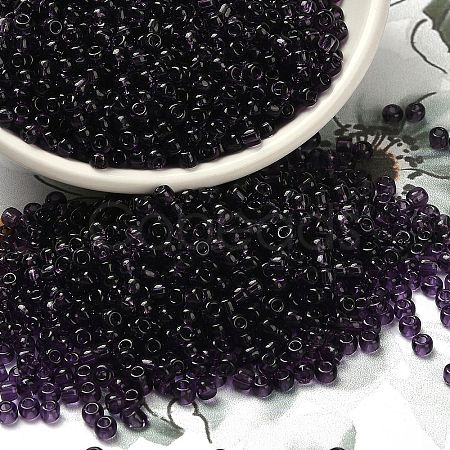 FGB 8/0 Grade A Round Glass Seed Beads SEED-Q006-3mm-F11-1