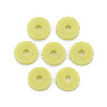 Handmade Polymer Clay Beads CLAY-R067-8.0mm-B10-1