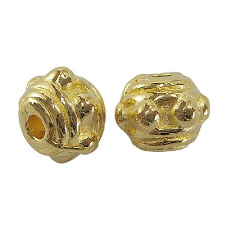Tibetan Style Alloy Spacer Beads LS-LF1017Y-G-1