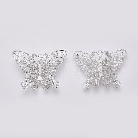 Brass Filigree Findings FIND-TAC0001-04P-1