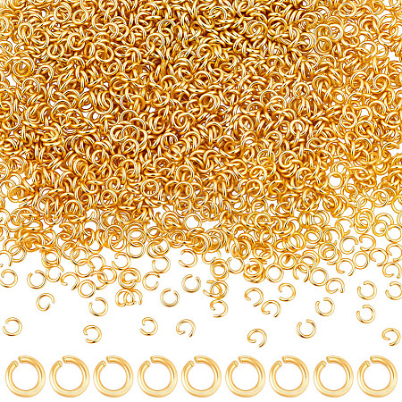 1500Pcs 304 Stainless Steel Open Jump Rings STAS-BBC0009-54-1