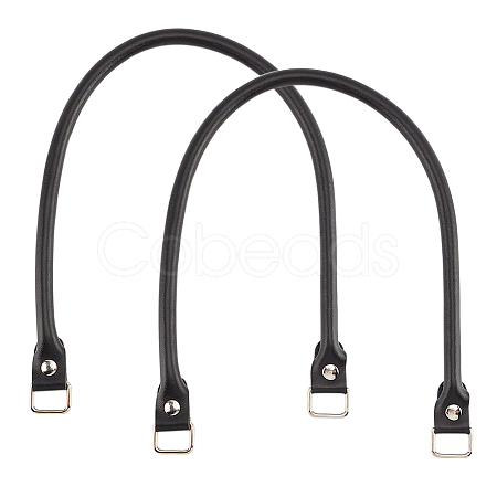 2Pcs Cowhide Leather Bag Handle FIND-PH0009-87B-1