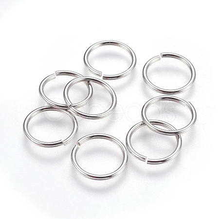 Tarnish Resistant 304 Stainless Steel Saw Cut Open Jump Rings STAS-P212-24P-04-1
