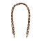 Resin Bag Chains Strap, with Golden Alloy Link and Swivel Clasps, for Bag Straps Replacement Accessories, Sienna, 85x2cm