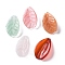 Gemstone Pendants, Leaf, 19.5x11.5x4mm, Hole: 0.8mm