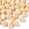 Opaque Acrylic Beads, Nuggets, PeachPuff, 15.5x14x11mm, Hole: 1.8mm, about 380pcs/500g