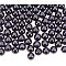 Pearlized Glass Pearl Round Beads, Dyed, Black, 8mm, Hole: 1.2~1.5mm, about 200pcs/box