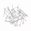 Tarnish Resistant 304 Stainless Steel Eye Pins STAS-O105-01P-0.6x20mm-1