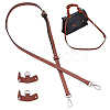Leather Bag Handles & Undamaged Bag Triangle Buckle Connector FIND-WH0191-13A-1