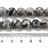 Natural Map Stone/Picasso Stone/Picasso Jasper Strands X-G-G099-10mm-27-2