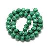 Natural Malachite Beads Strands G-R432-11-10mm-2