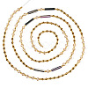 Glass Beaded Adjustable Waist Chains for Women AJEW-TA0005-78D-3