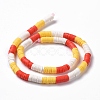 Handmade Polymer Clay Bead Strands CLAY-C003-02A-3
