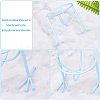 6Pcs 6 Colors Carbon Steel Beauty Sponge Blender Holder ODIS-GA0001-17-4